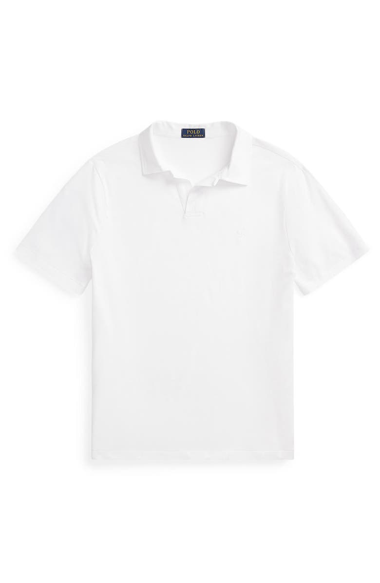Polo Ralph Lauren Solid Johnny Collar Piqué Polo, Alternate, color,