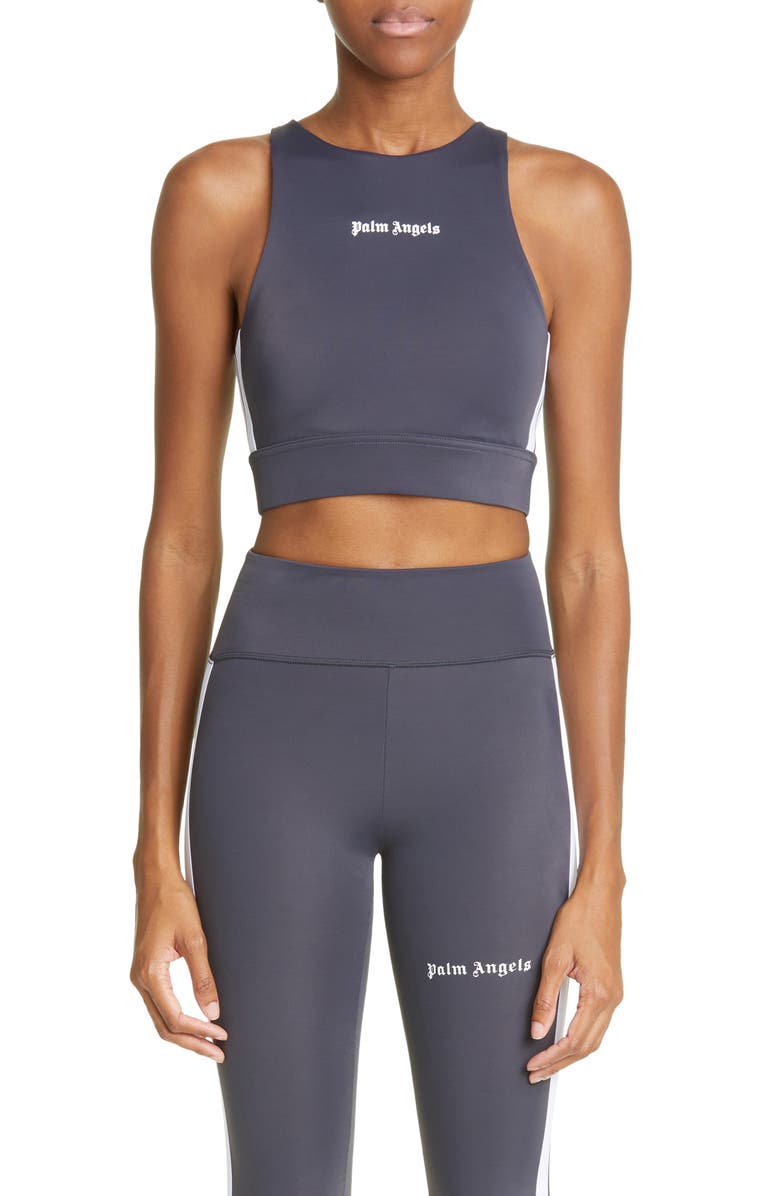 Palm Angels Logo Track Training Top, Main, color, 