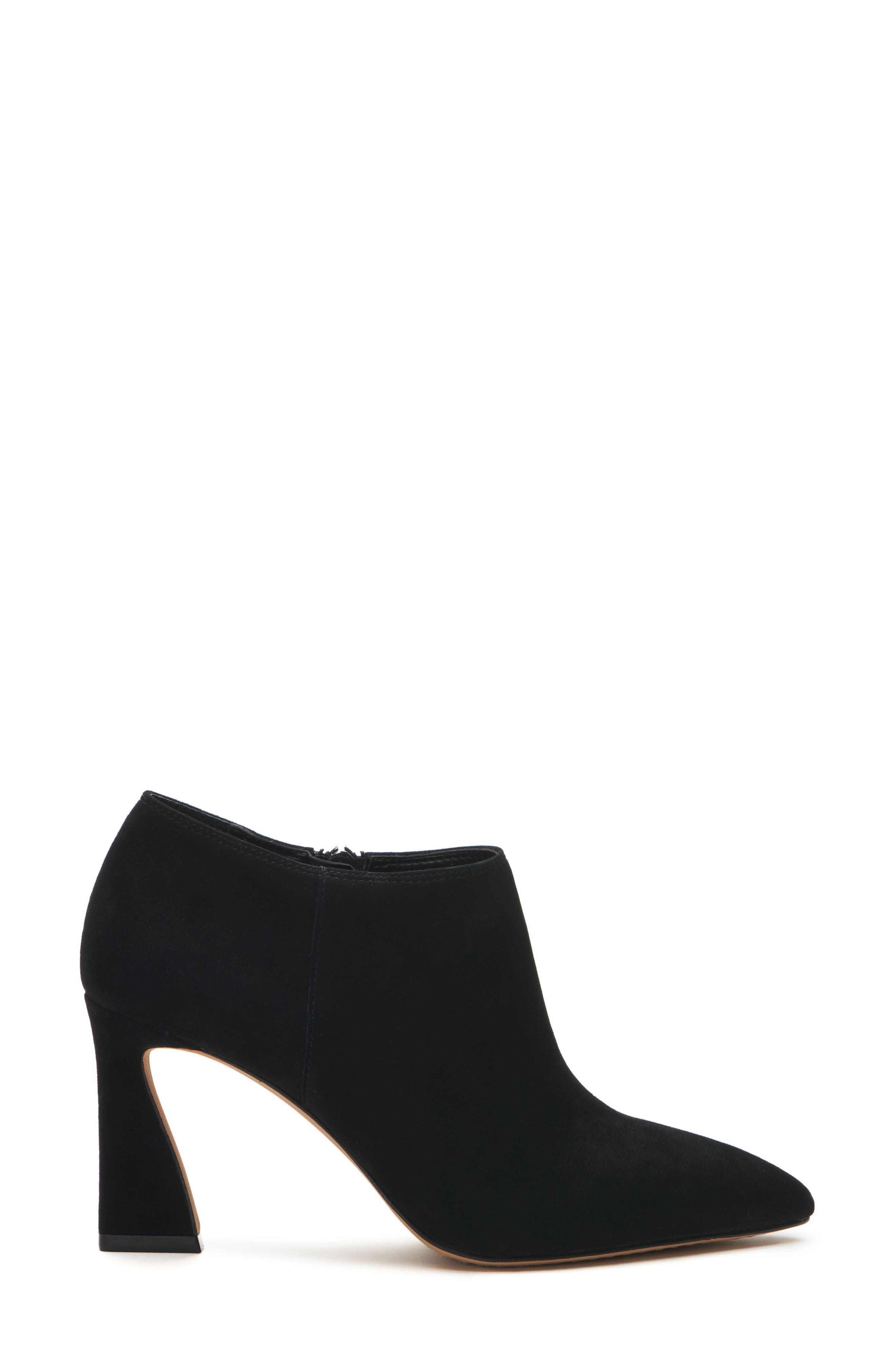 Vince Camuto Women's Temindal Ankle Bootie - Black, Size 6.5, Pointed Toe With Geometric Heel - View #12
