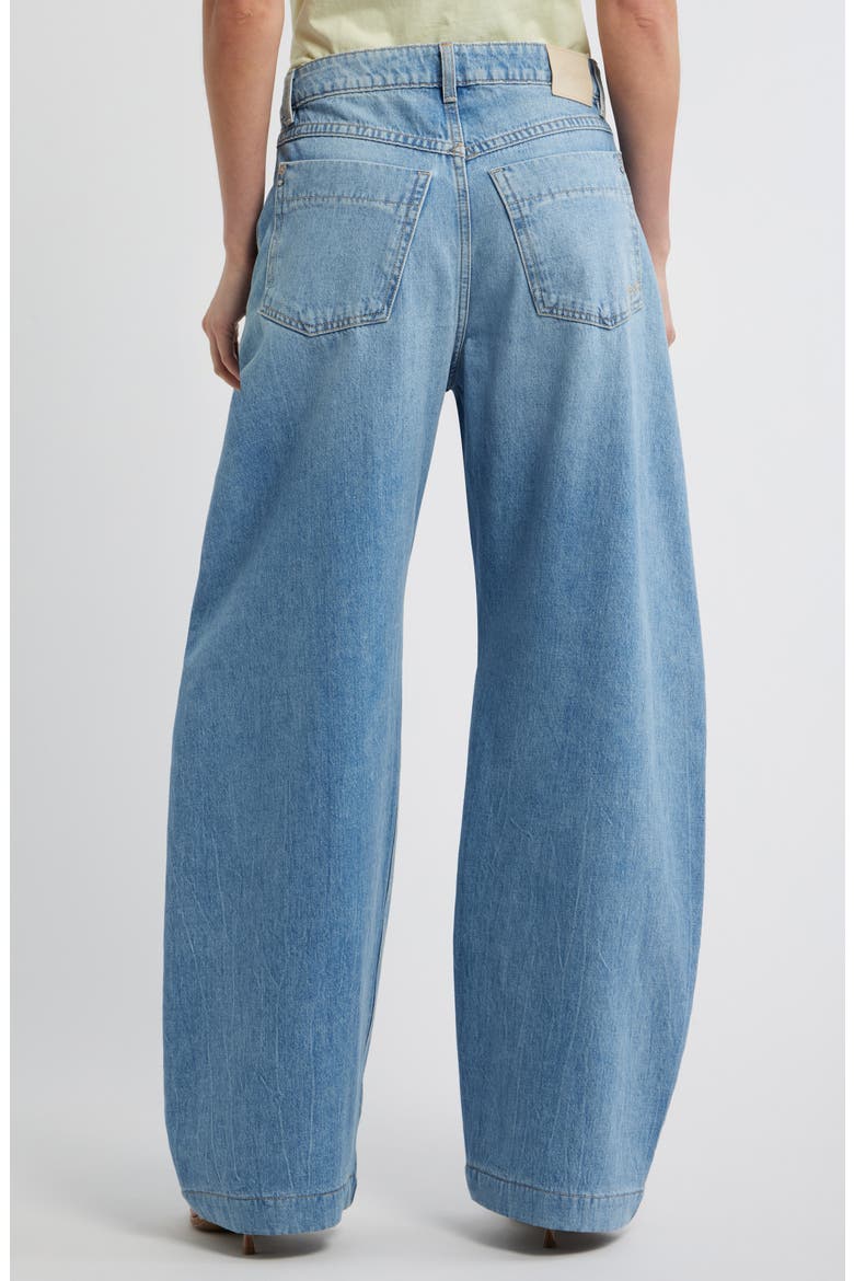 Slouchy Balloon Jeans, Alternate, color, LIGHT BLUE