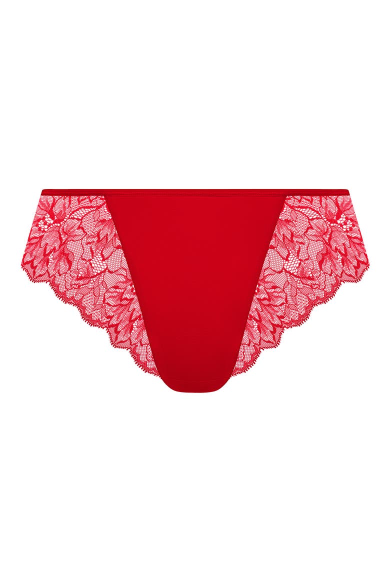 Brianna Lace & Mesh Thong, Alternate, color, HTERED
