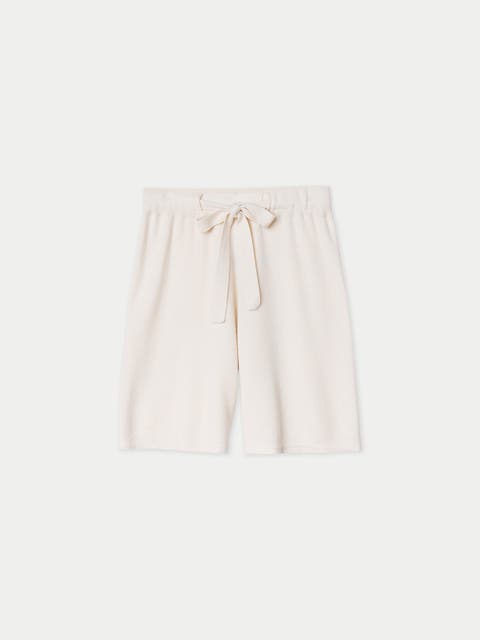 Lightweight Cashmere Silk Shorts