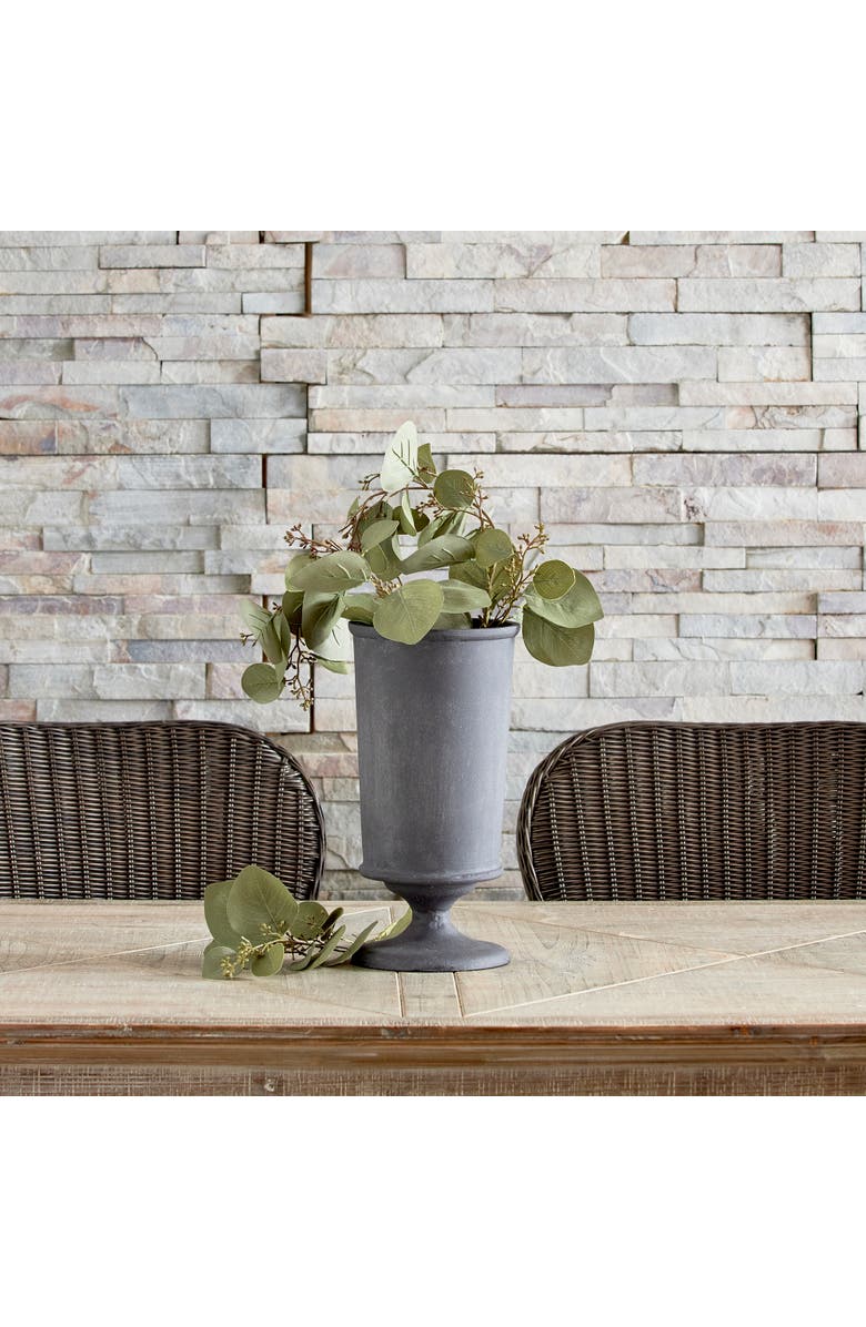 Napa Home & Garden Terrazza Vase, Alternate, color, Gray