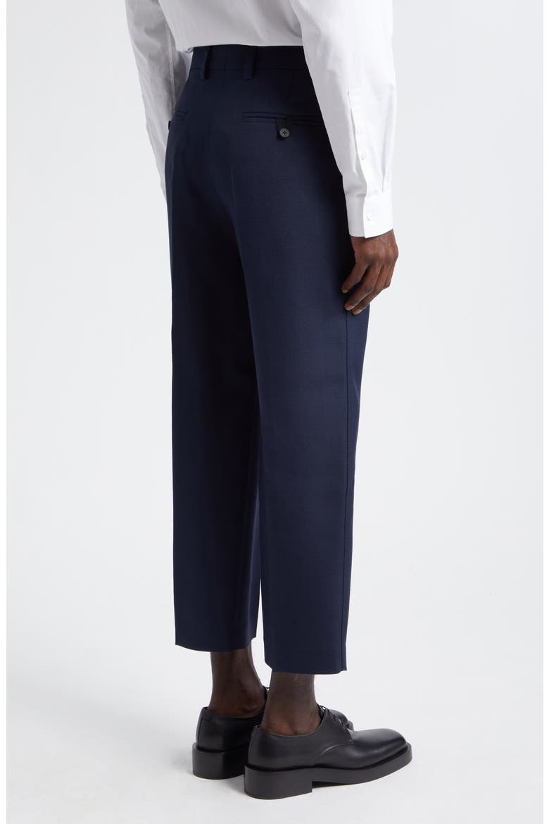 Le Pantalon Cabri Slim Fit Crop Pants, Alternate, color, DARK NAVY