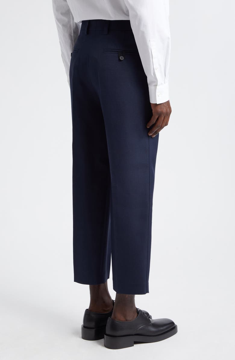 Jacquemus Le Pantalon Cabri Slim Fit Crop Pants, Alternate, color, Dark Navy