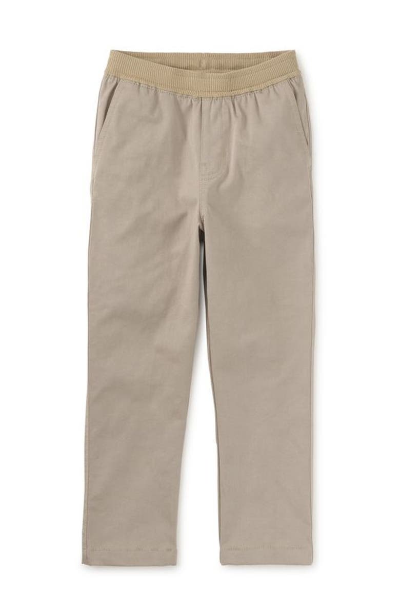 Tea Collection Timeless Stretch Twill Pants, Main, color, Aluminum