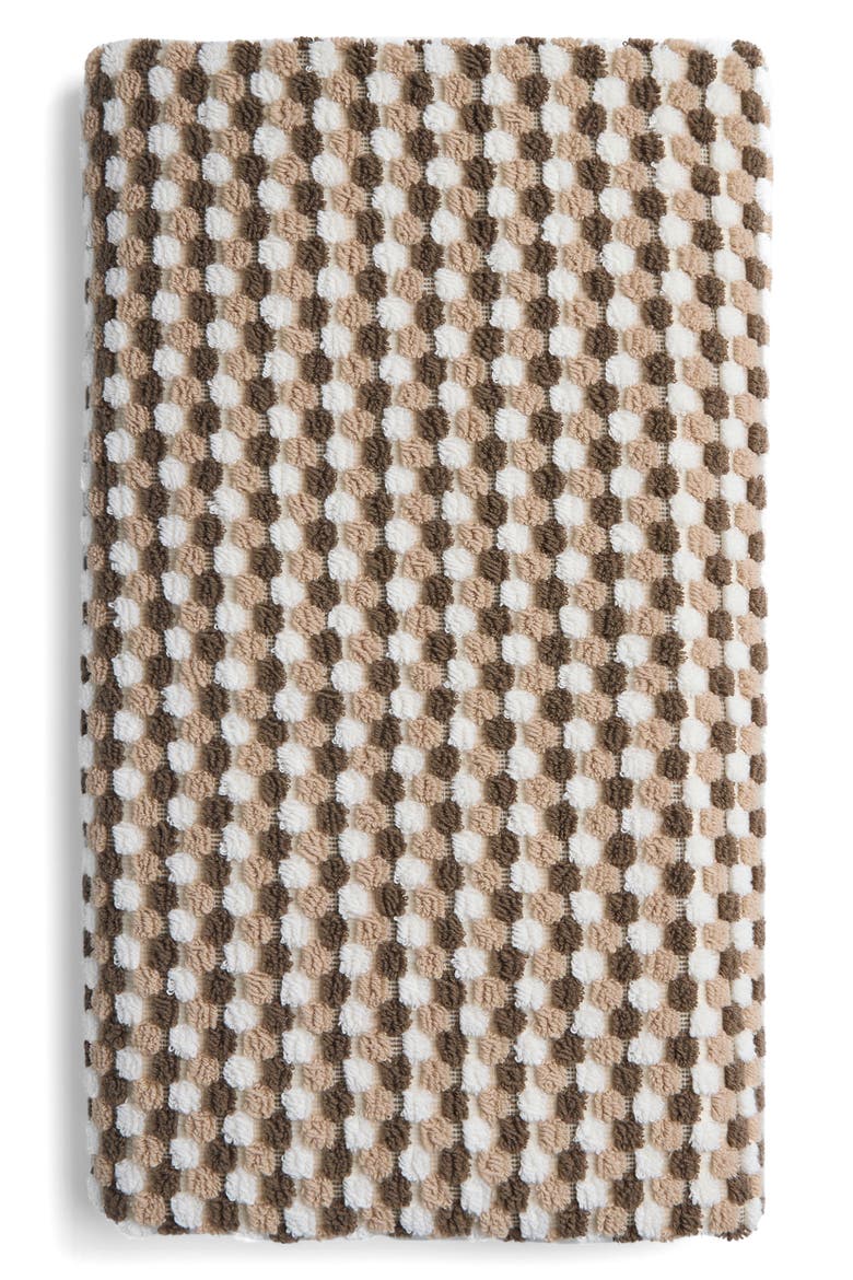 Organic Mosaic Towel, Main, color, ASH AND TOAST