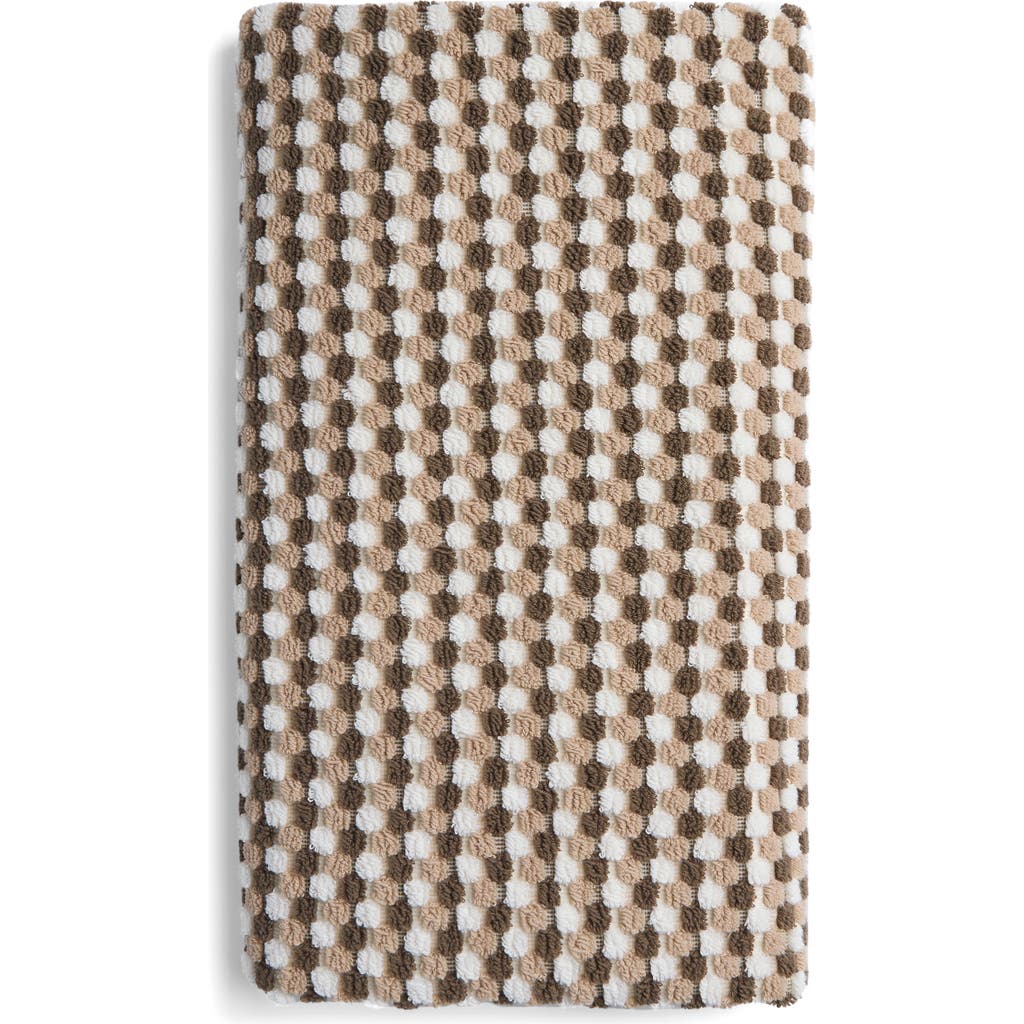 Parachute Mosaic Organic Cotton Towel In Brown