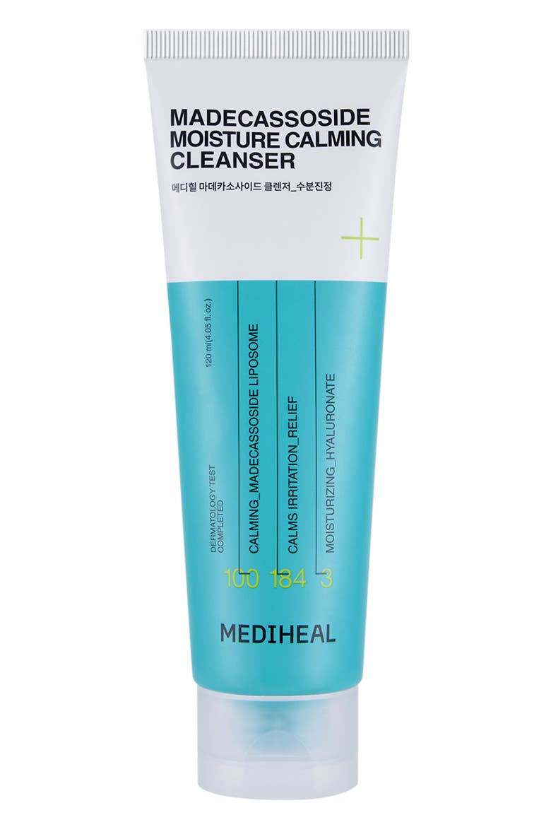 Madecassoside Moisture Calming Cleanser, Main, color, TURQUOISE/ AQUA