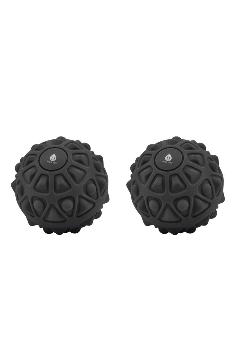 2-Pack Vibrating Massage Balls, Main, color, Black