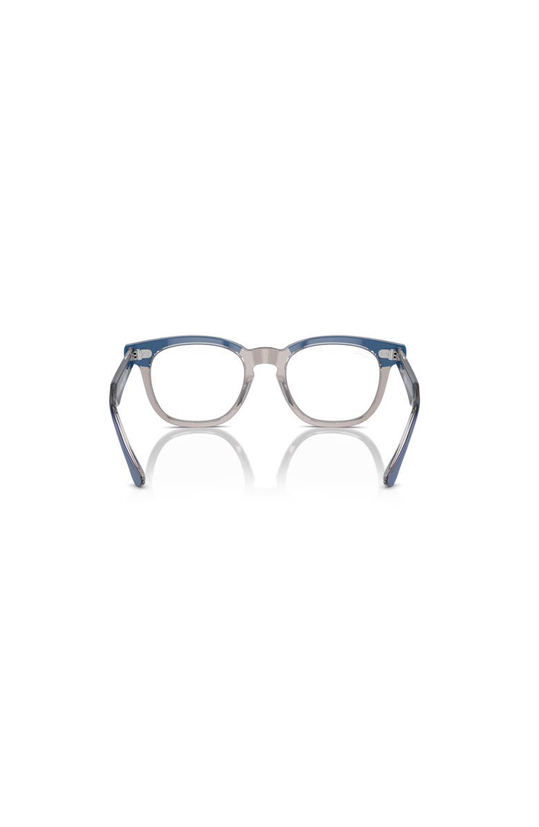 Ray-Ban 43mm Square optical glasses, Alternate, color, Blue