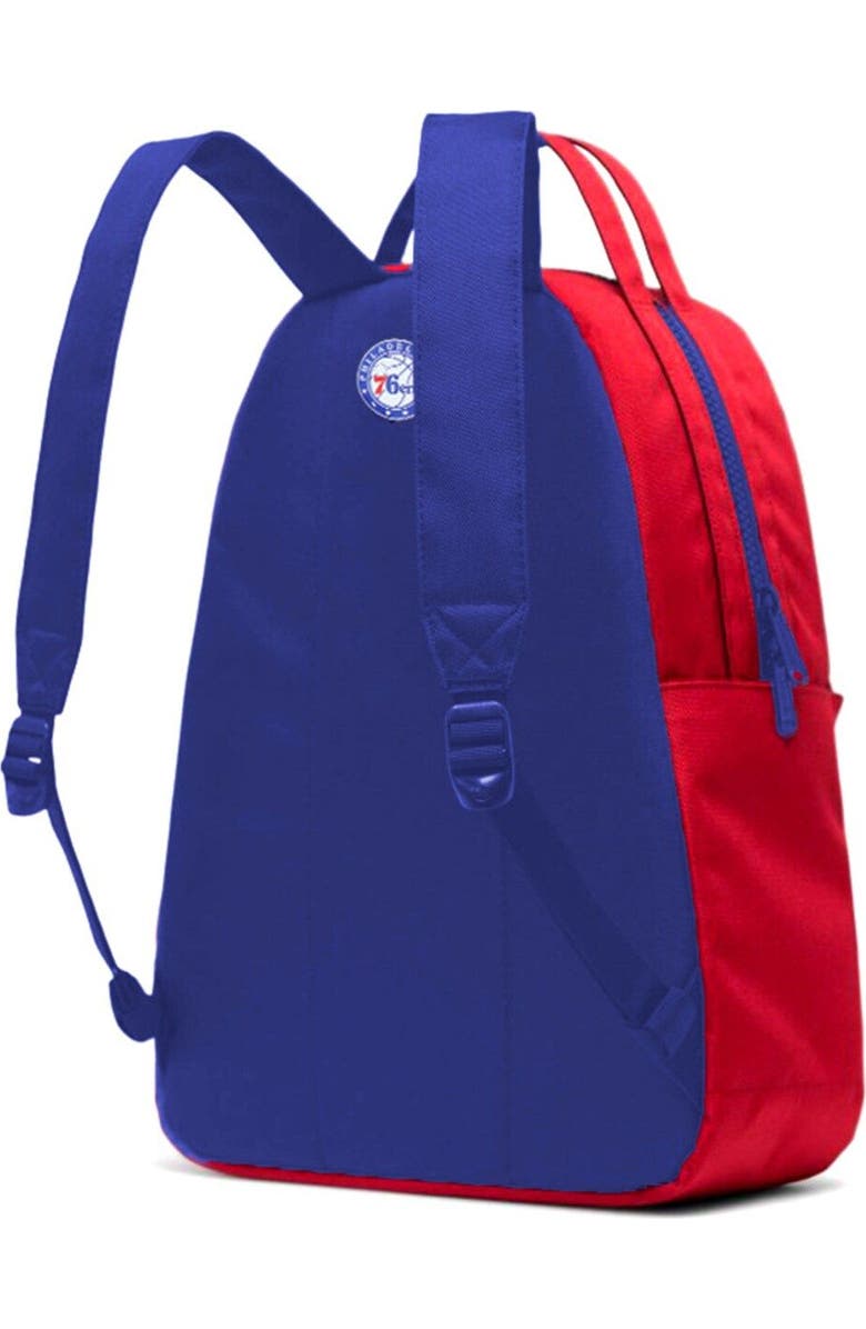 Herschel Supply Co. Red Philadelphia 76ers Nova Mid-Size Backpack, Alternate, color,