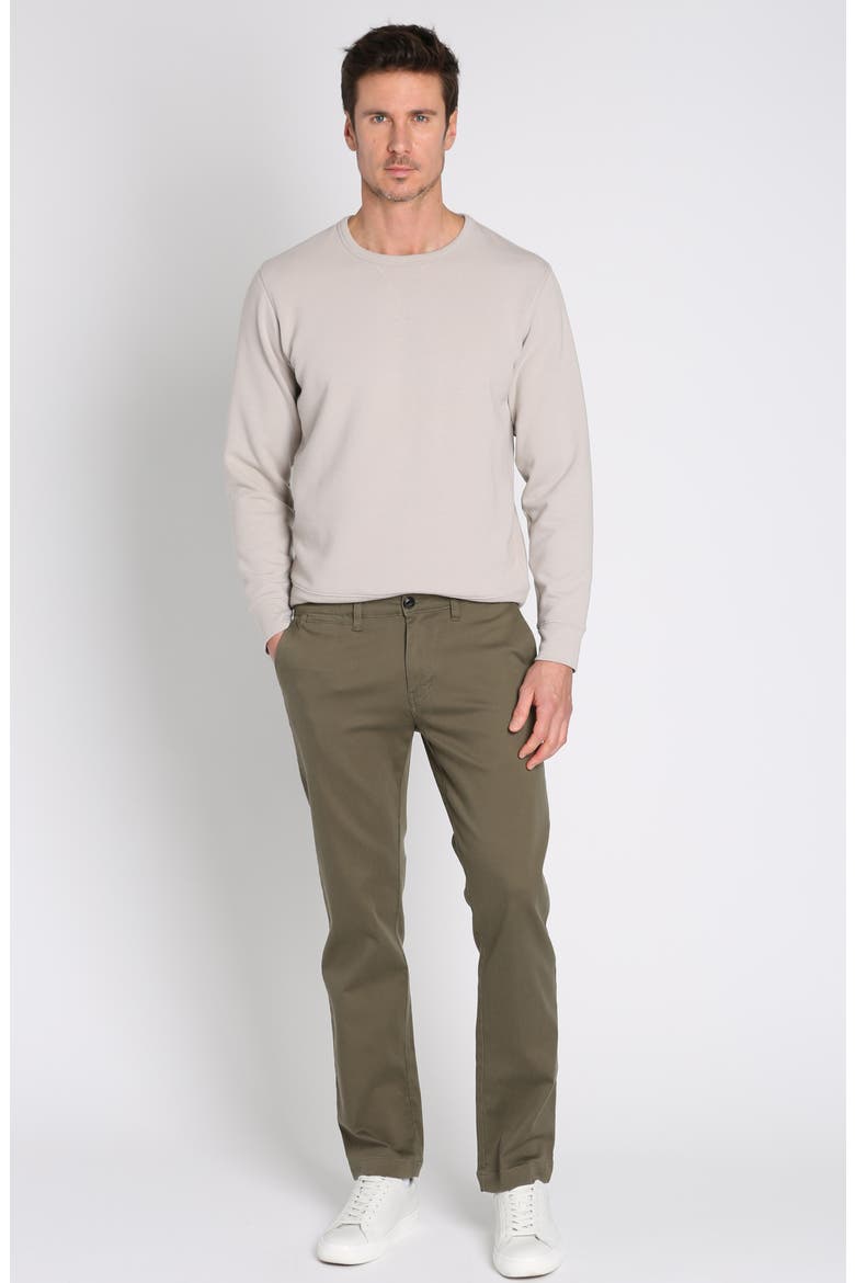 East Hampton Stretch Twill Chinos, Alternate, color, ARMY