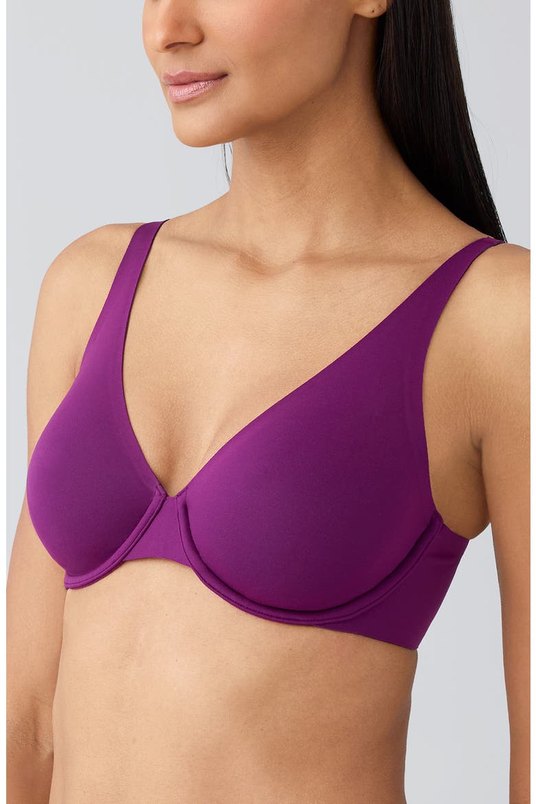 Better Than Braless™ Underwire Bra, Alternate, color, DARK PURPLE