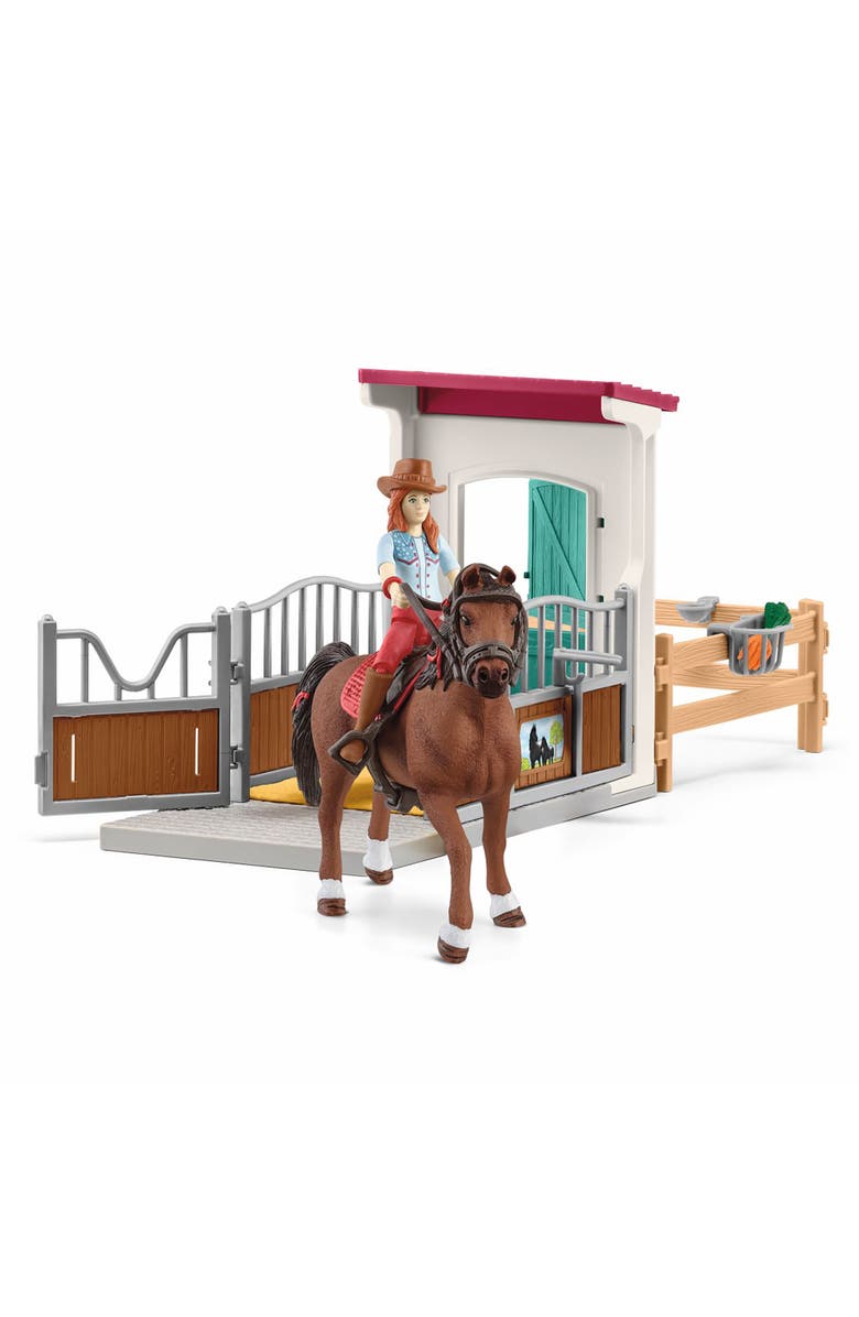 Schleich Horse Club Horse Box Hannah & Cayenne, Figurine Playset, Kids, Main, color, 