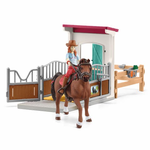 Horse Club Horse Box Hannah & Cayenne, Figurine Playset, Kids
