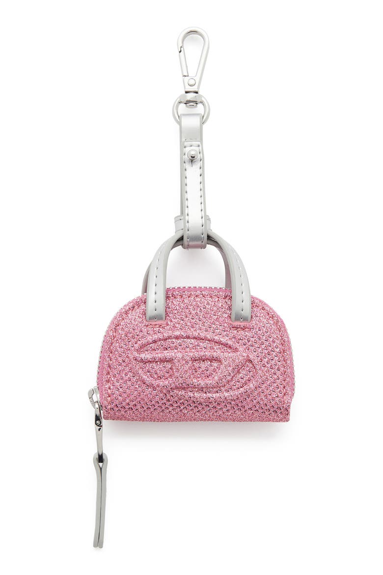 1DR Dome Bag Charm, Main, color, PALE/ PINK