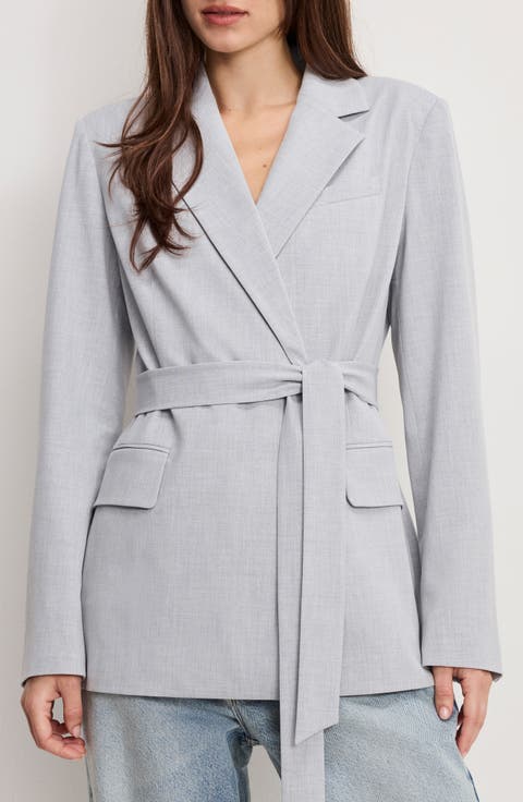 Essential Belted Suit Blazer (Regular & Plus)