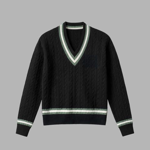 Sweater Blvck Knit V-neck Sweater