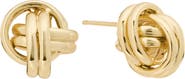 ATHRA LUXE Knot Stud Earrings