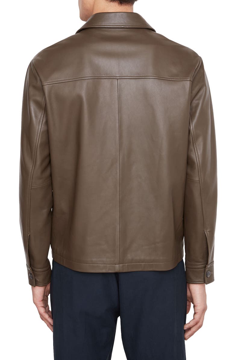 Vince Leather Jacket, Alternate, color,