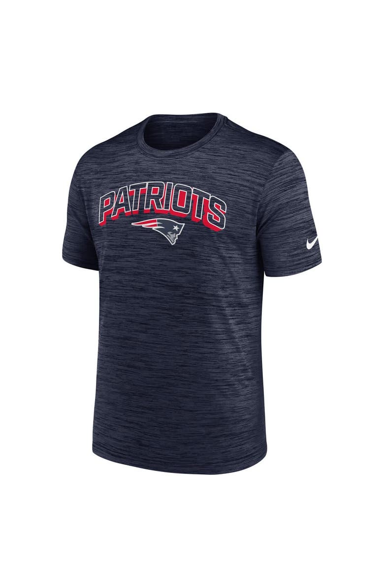 Nike Men's Nike Navy New England Patriots Velocity Performance T-Shirt, Alternate, color, Navy