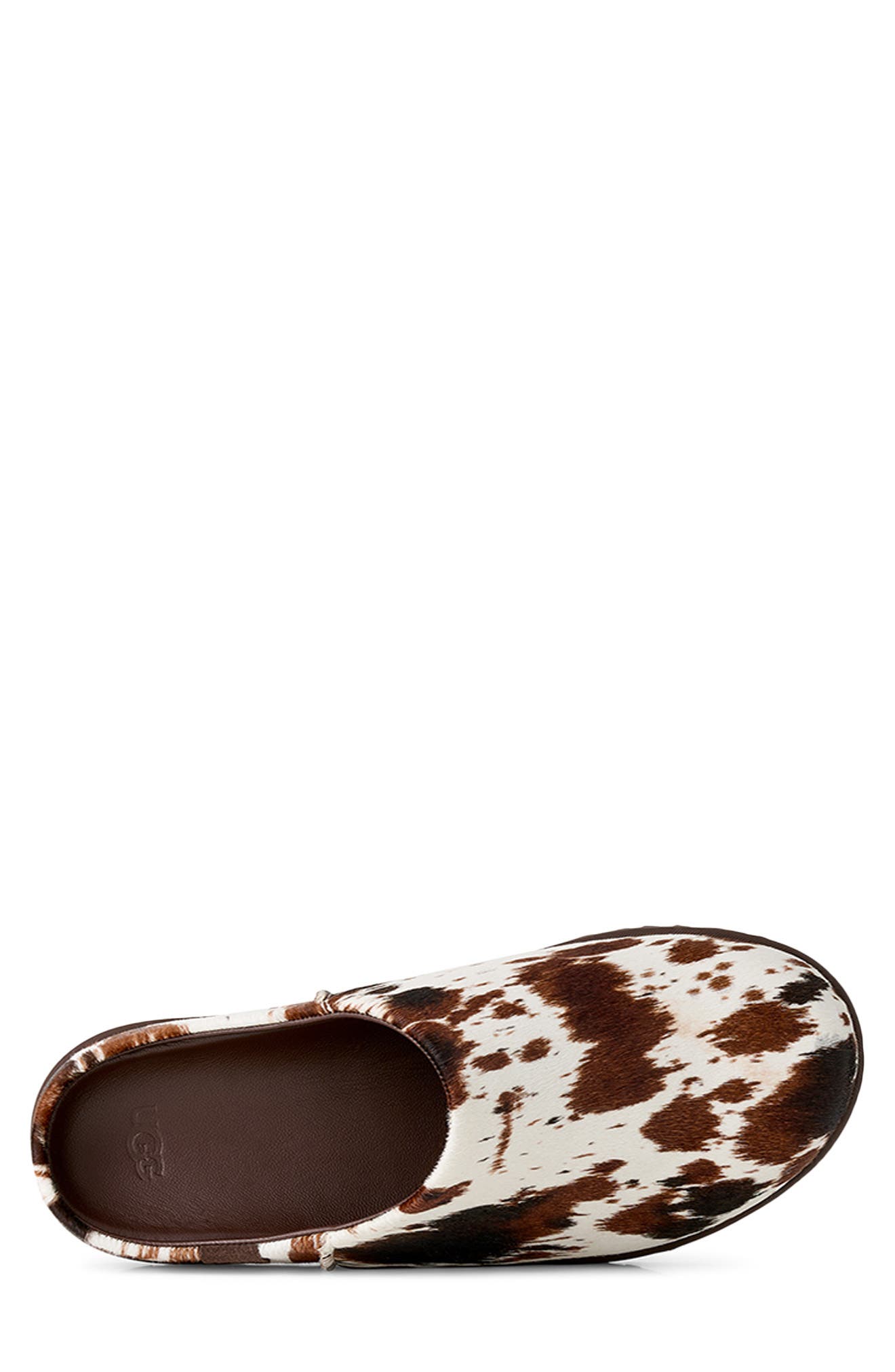 Otzo Western Clog, Alternate, color, BROWN MULTI CALF HAIR