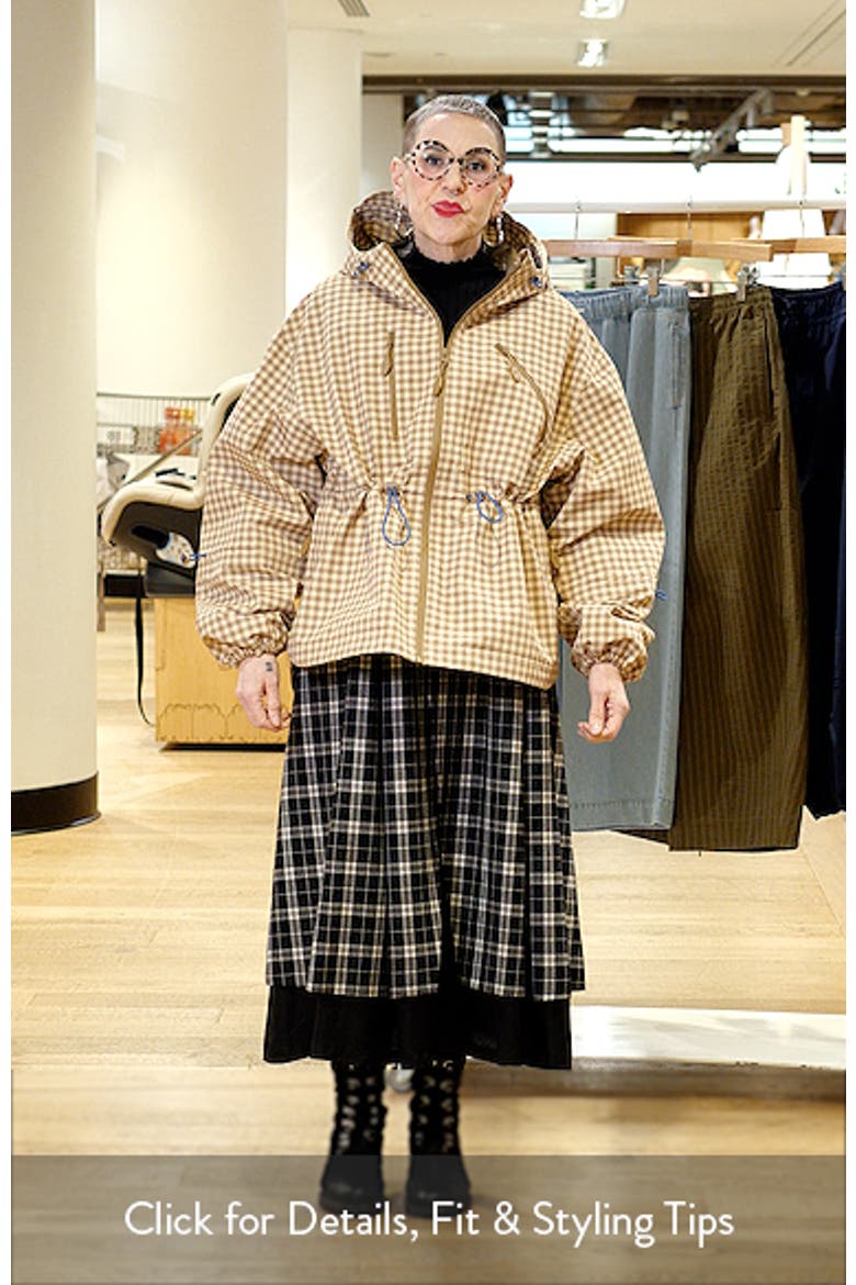 Matilda Gingham Hooded Raincoat video