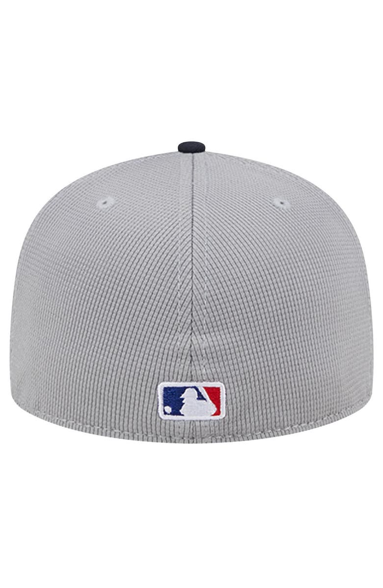 New Era Men's New Era Gray Boston Red Sox Pivot Mesh 59FIFTY Fitted Hat, Alternate, color, Gray