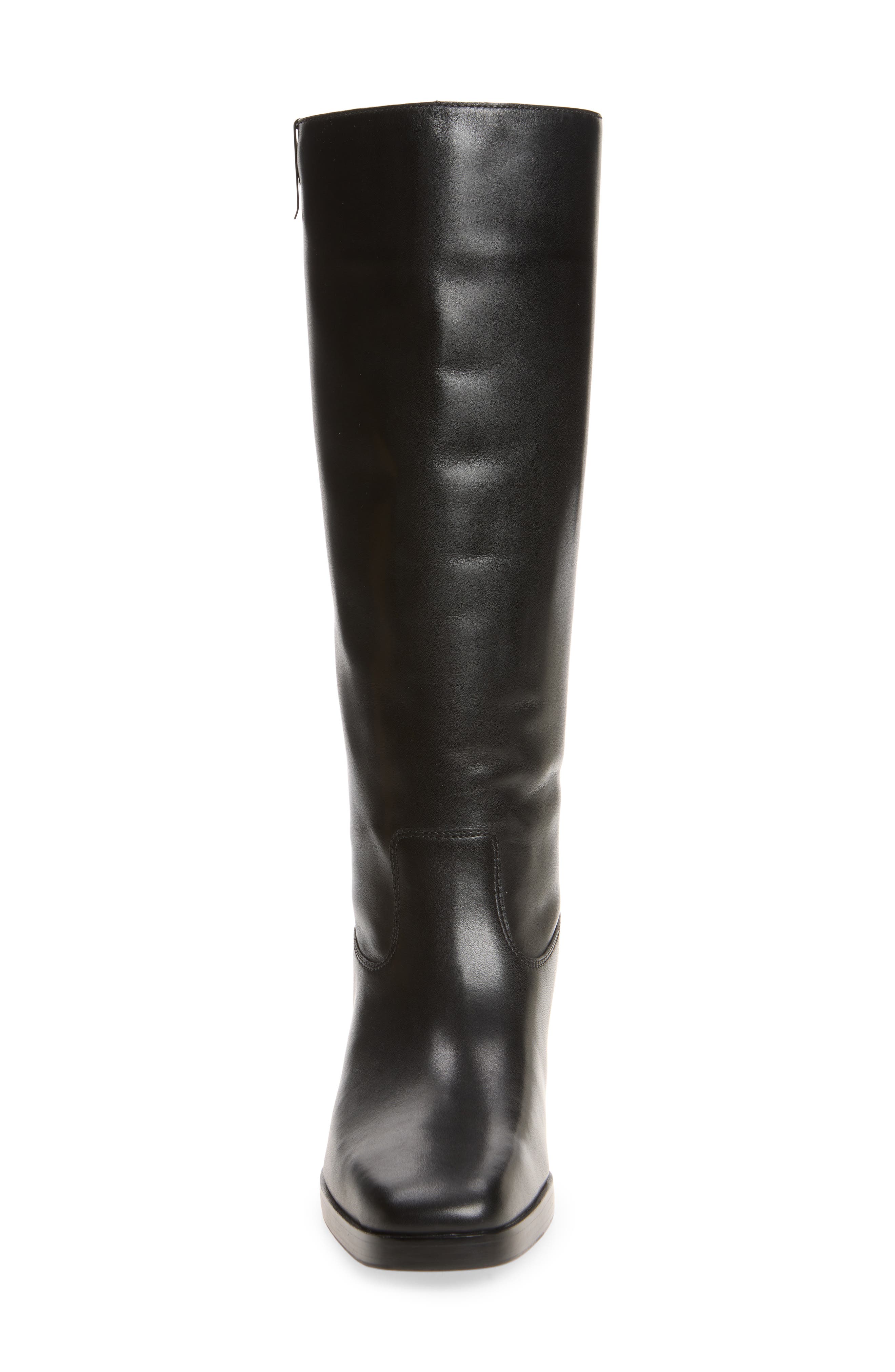 Money Clip Knee High Boot, Alternate, color, PERFECT BLACK