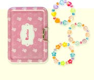 Puttisu Sparkle Bead Bangle Trio Set & Keepsake Tin Case