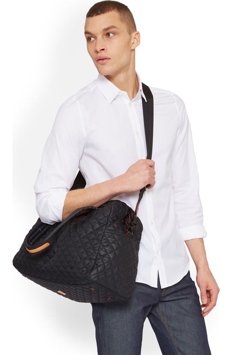 MZ Wallace Jimmy Quilted Nylon Bag, Alternate, color,
