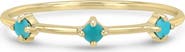 Zoë Chicco Turquoise Dash Ring