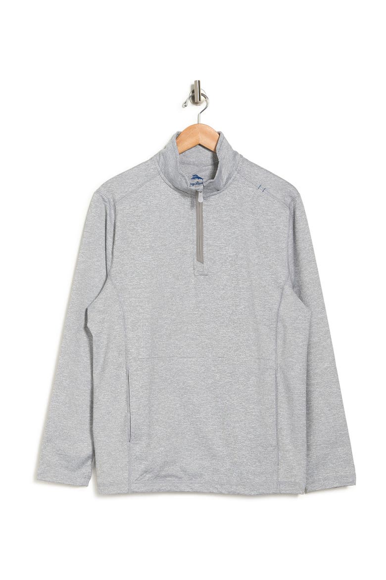Paseo Half Zip Pullover, Alternate, color, GRAVEL