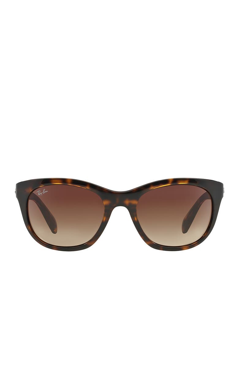 Ray-Ban Highstreet 56mm Cat Eye Sunglasses, Alternate, color, Lite Hava