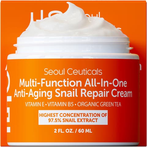 Korean Skincare Anti-Aging Snail Repair Cream