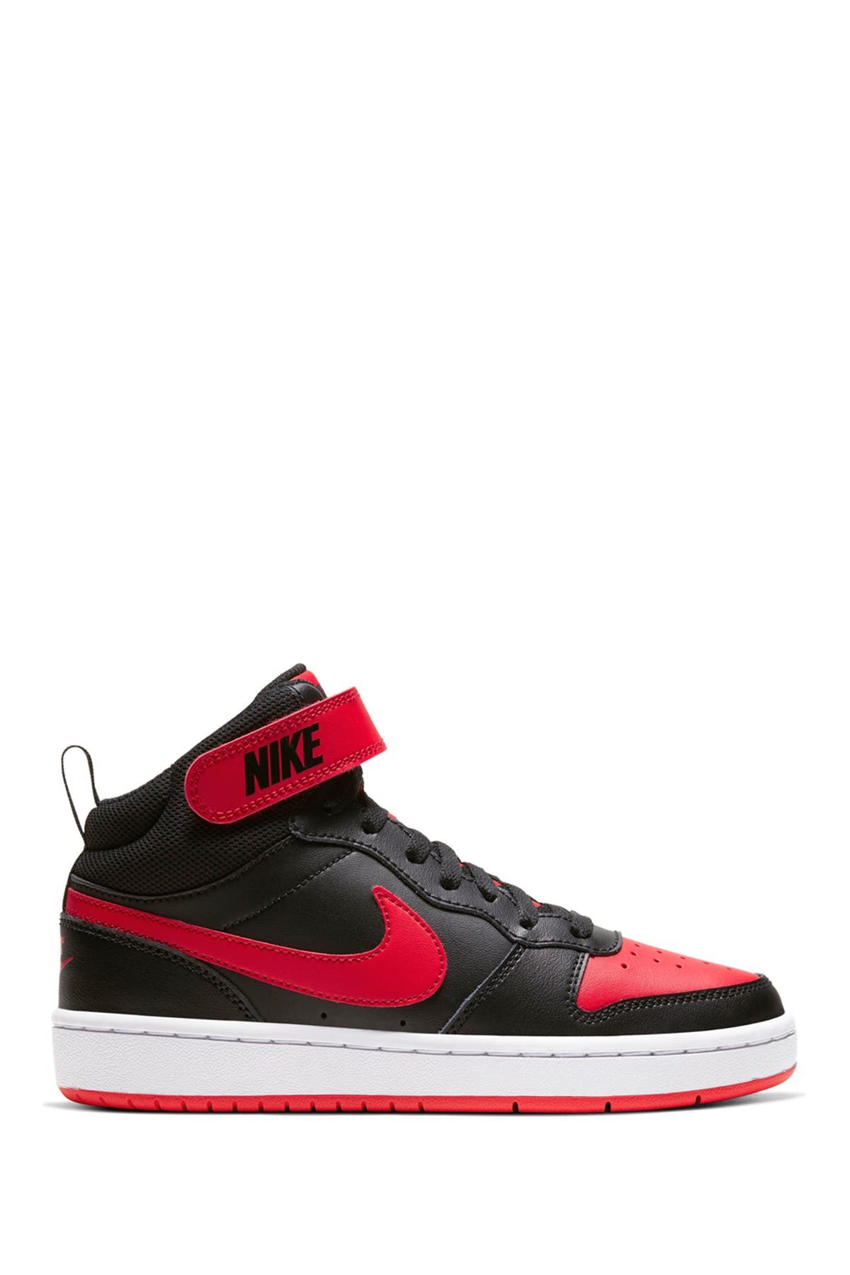 Nike Kids' Court Borough Mid 2 Basketball Shoe, Alternate, color, 