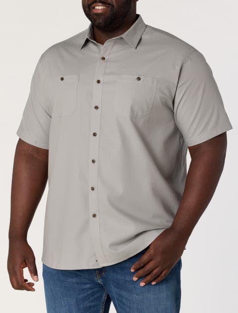 Textured Solid Sport Shirt
