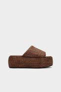 SIMONMILLER Raffia Cloudy Platform