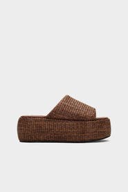 SIMONMILLER Raffia Cloudy Platform