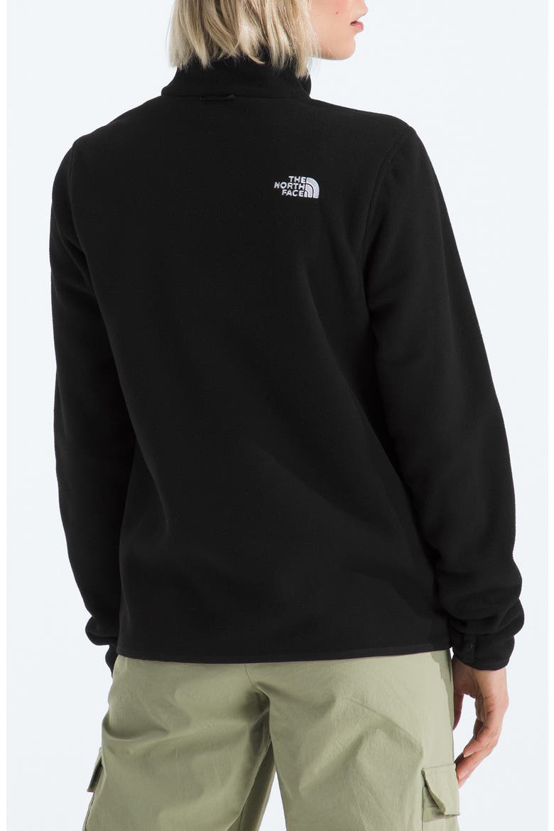 Glacier Fleece Jacket, Alternate, color, TNF BLACK