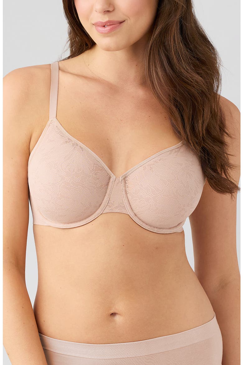 Taking Sides Smoothing Underwire Bra, Main, color, ROEBUCK