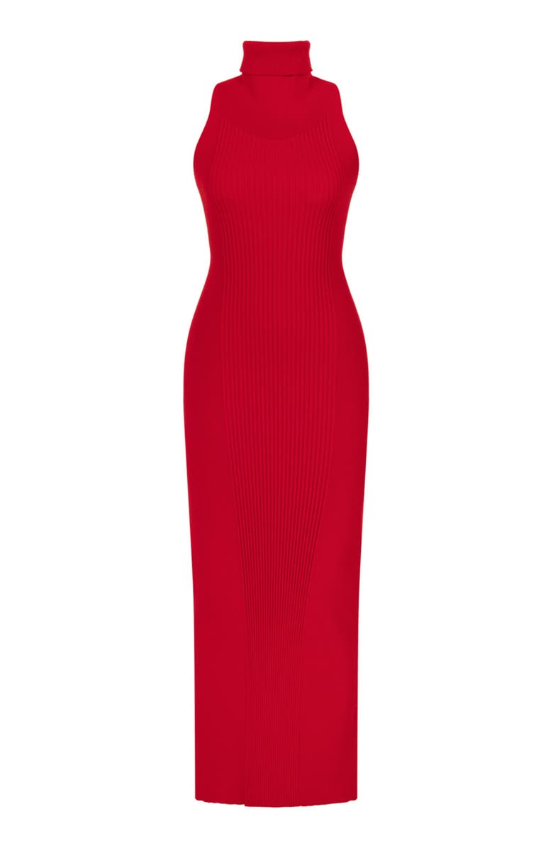 Nocturne Turtleneck Long Dress, Main, color, 