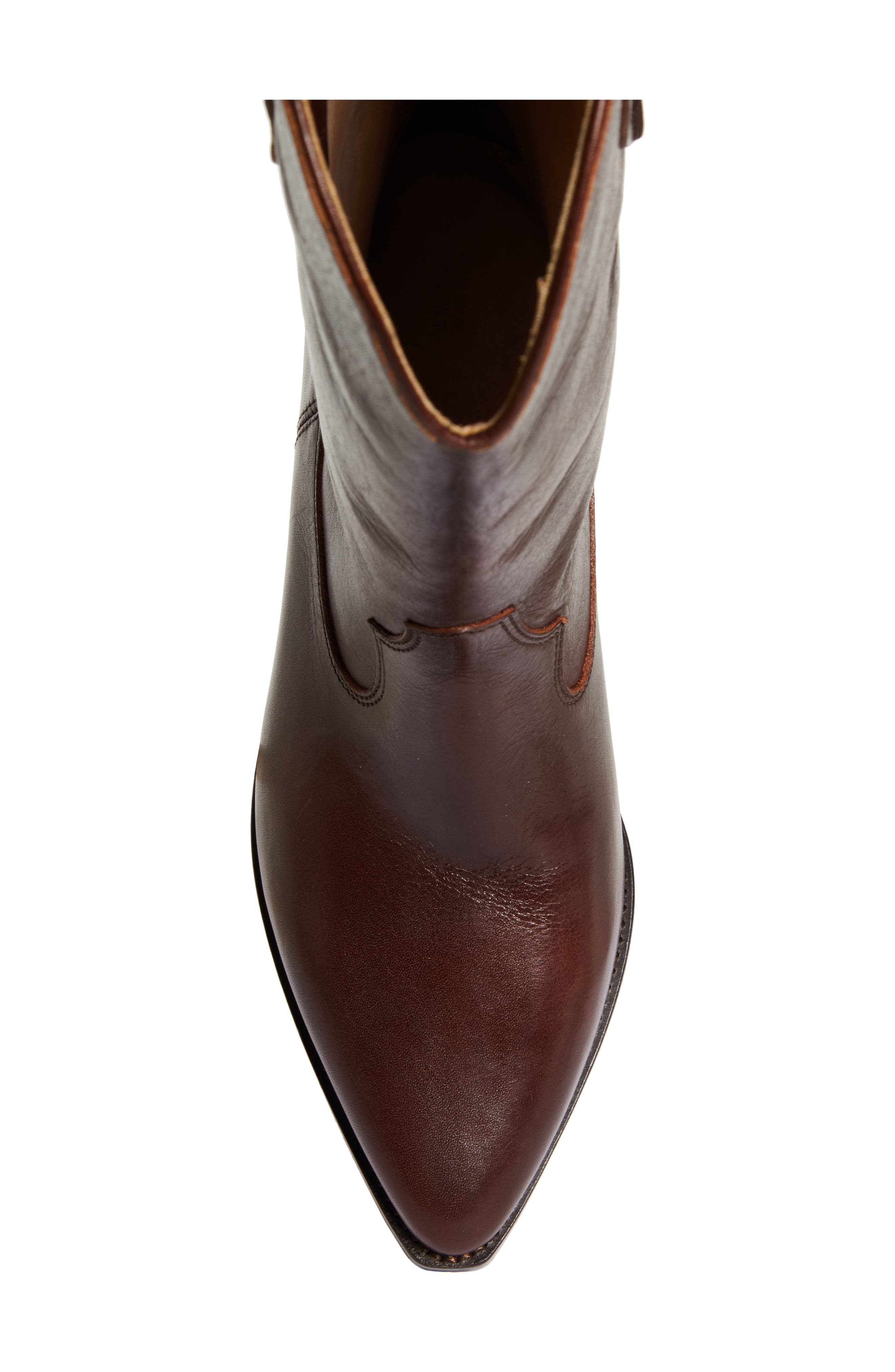 Isabel Marant Duerto Western Boot, Alternate, color, My Mahogany