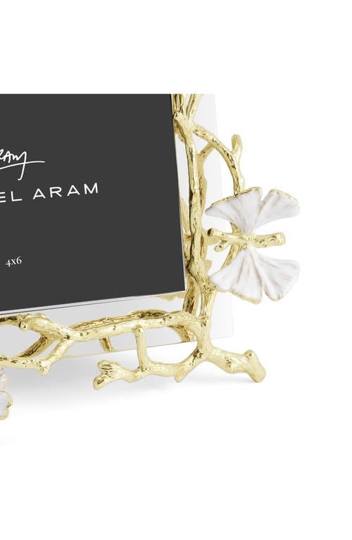 Michael Aram Butterfly Gold 4 X 6-inch Picture Frame In Multi