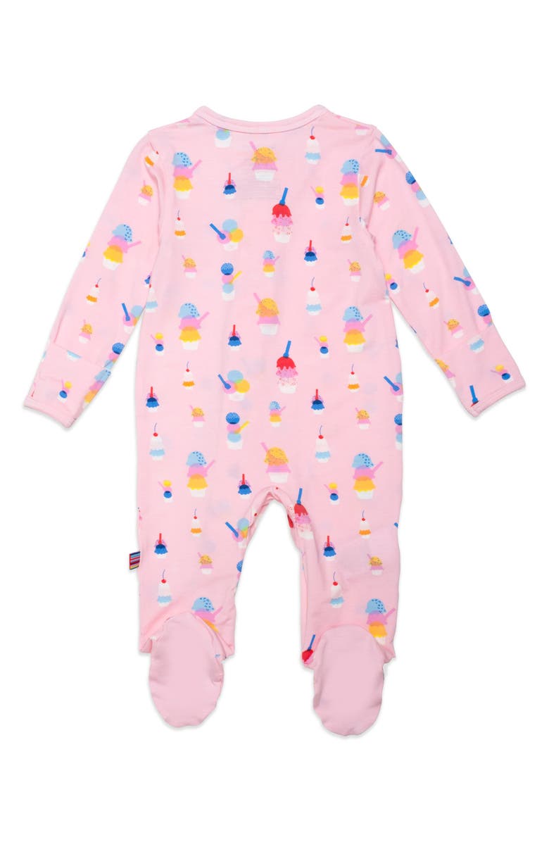 Magnetic Me Pink Sunday Funday Magnetic Footie, Alternate, color, 