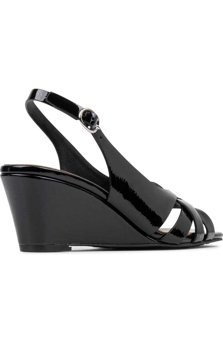 Donald Pliner Primm Slingback Wedge Sandal, Alternate, color, Black