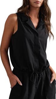 Rhone Mirage Sleeveless Performance Button-Up Shirt
