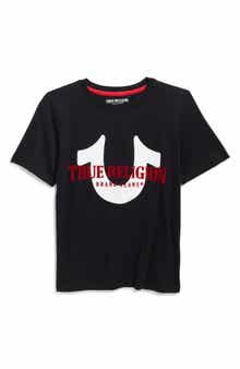 True Religion Kids' Horseshoe Cotton Graphic T-Shirt