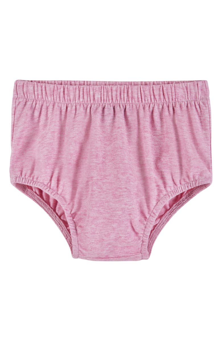 Andy & Evan Puff Sleeve Tiered Dress, Alternate, color, Pink Puff